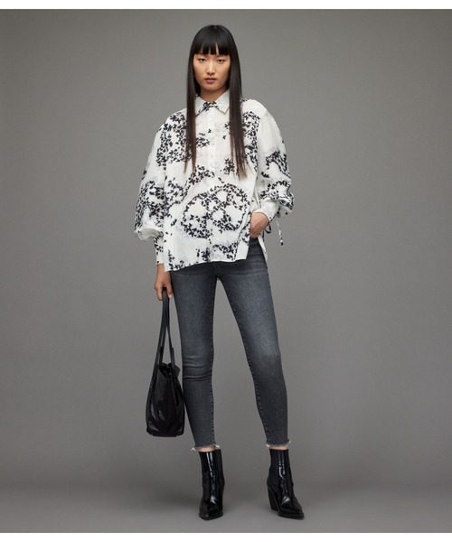 ALLSAINTS(オールセインツ)の「LEYLA ORSINO SHIRT | LEYLA ORSINO シャツ(シャツ/ブラウス・レディース・ホワイト系・6/8/4)」の3枚目の写真