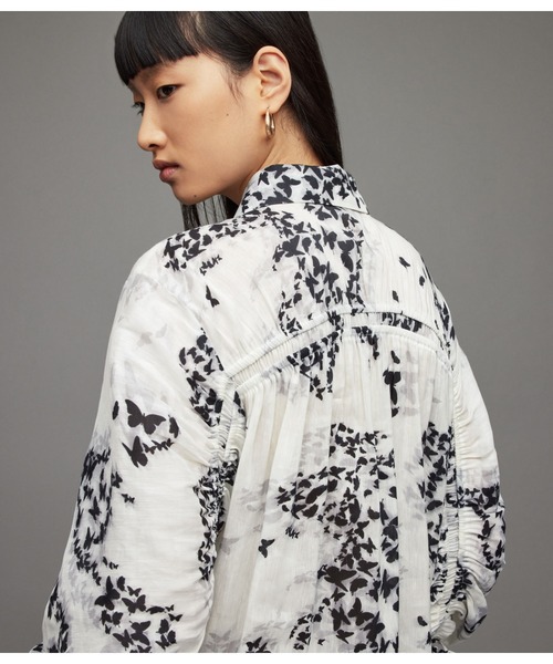 ALLSAINTS(オールセインツ)の「LEYLA ORSINO SHIRT | LEYLA ORSINO シャツ(シャツ/ブラウス・レディース・ホワイト系・6/8/4)」の5枚目の写真