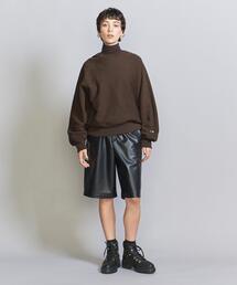 BEAUTY&YOUTH UNITED ARROWS | フェイクレザー ハーフ イージー パンツ -ウォッシャブル-(その他パンツ)