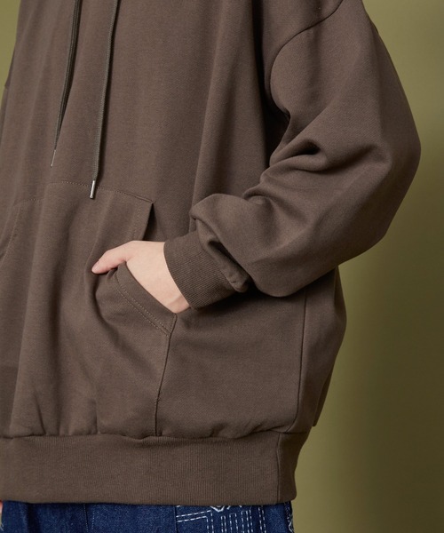 チャイハネ（チャイハネ）の「【チャイハネ】オルセガ刺繍MEN'Sフードトップス（パーカー・メンズ・イエロー/チャコール/ブルー・FREE）」の16枚目の写真