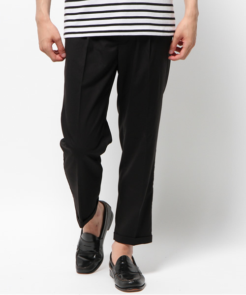 HARE（ハレ）の「アンクルスラックスパンツ(HARE)（その他パンツ・メンズ・ブラック/グレー/ネイビー/ブラック系その他/カーキ/グレー系その他・L/S/M）」の3枚目の写真