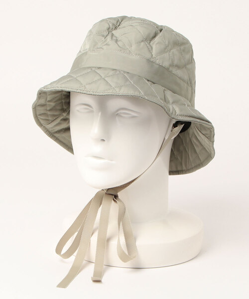 Green　Parks（グリーンパークス）の「・キルトリボンハット（ハット・レディース・ブラック/カーキ/アイボリー・FREE）」の14枚目の写真