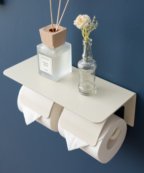 東京家具（トウキョウカグ）の「【HEIM】トイレットペーパーホルダー/2個用（バス/トイレグッズ・レディース・ブラック/ホワイト・FREE）」の7枚目の写真