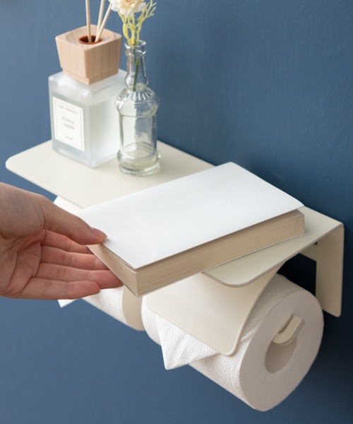 東京家具（トウキョウカグ）の「【HEIM】トイレットペーパーホルダー/2個用（バス/トイレグッズ・レディース・ブラック/ホワイト・FREE）」の15枚目の写真