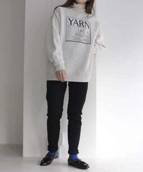 fredy emue（フレディエミュ）の「裏起毛スキニーパンツ（デニムパンツ・レディース・ブラック/チャコールグレー・36/38）」の7枚目の写真