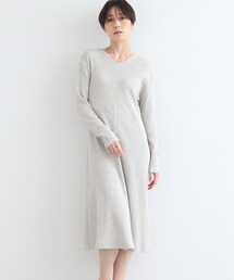 【LIFE/SETUP可能】ワッフルフレアワンピース