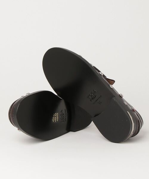 TOGA PULLA(トーガ プルラ)の「【TOGA PULLA/トーガプルラ】loafer BURGUNDY POLIDO/スタッズローファー(ローファー・レディース・バーガンディー・36/37)」の2枚目の写真