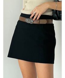 EMODA | ボクシーハングミニスカート(スカート)