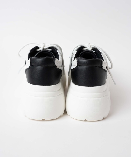 WEGO（ウィゴー）の「WEGO/ボリュームスニーカー（スニーカー・レディース・ブラック/ホワイト/その他1・MEDIUM/LARGE）」の17枚目の写真
