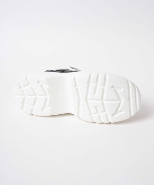 WEGO（ウィゴー）の「WEGO/ボリュームスニーカー（スニーカー・レディース・ブラック/ホワイト/その他1・MEDIUM/LARGE）」の14枚目の写真