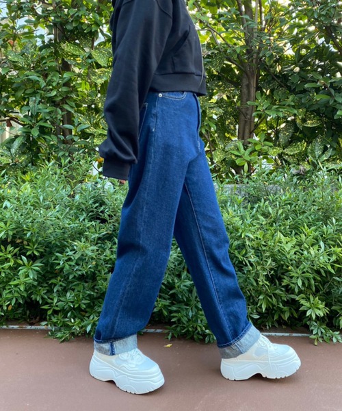 WEGO（ウィゴー）の「WEGO/ボリュームスニーカー（スニーカー・レディース・ブラック/ホワイト/その他1・MEDIUM/LARGE）」の6枚目の写真