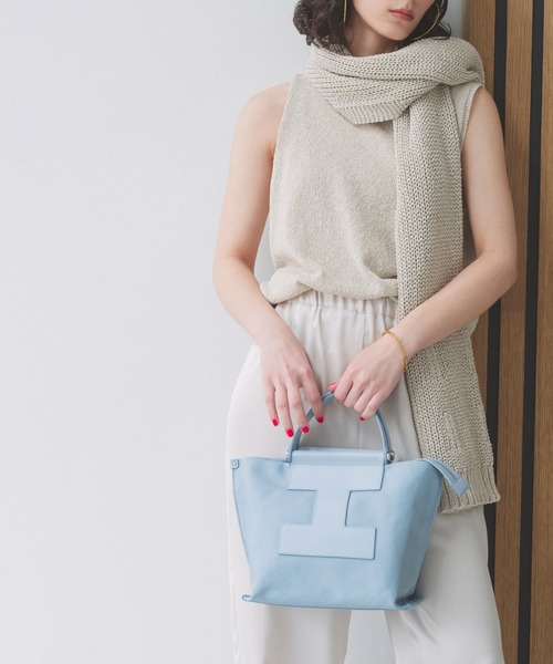 IACUCCI（イアクッチ）の「ソルベット S CORDURA/RUGA（トートバッグ・レディース・ライトグレー/スカイブルー/オレンジ/ブラック/グレー・FREE）」の4枚目の写真