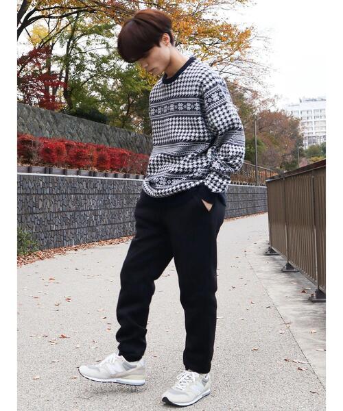 CRAFT STANDARD BOUTIQUE（クラフトスタンダードブティック）の「ニットフリースクライミングパンツ（その他パンツ・メンズ・アイボリー/チャコールグレー/ブラック・L/M/LL）」の20枚目の写真