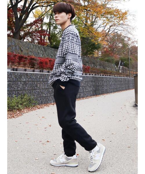 CRAFT STANDARD BOUTIQUE（クラフトスタンダードブティック）の「ニットフリースクライミングパンツ（その他パンツ・メンズ・アイボリー/チャコールグレー/ブラック・L/M/LL）」の21枚目の写真