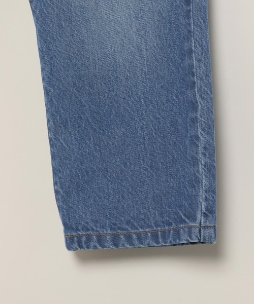 LOWRYS FARM（ローリーズファーム）の「ＣＯＮＥデニムストレートパンツ　177878（デニムパンツ・キッズ・ブルー/ワンウォッシュ/ライトブルー・110cm/120cm/130cm/140cm/150cm）」の9枚目の写真