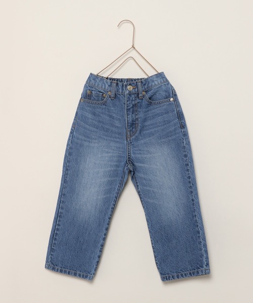 LOWRYS FARM（ローリーズファーム）の「ＣＯＮＥデニムストレートパンツ　177878（デニムパンツ・キッズ・ブルー/ワンウォッシュ/ライトブルー・110cm/120cm/130cm/140cm/150cm）」の21枚目の写真