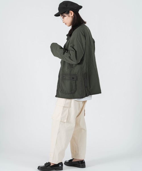 Barbour SL Bedale WASHED セージ 36 スリムフィット 22AW】Barbour バブアー 