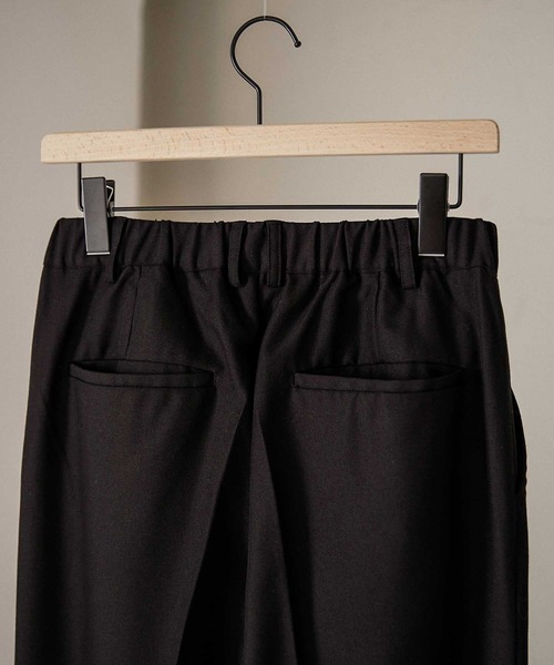 Alfred Alex】ideal style slim slacks / TR-TWスリムストレート