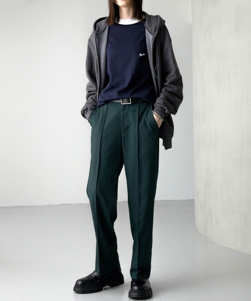 STRAIGHT SLACKS サイズ44 STRAIGHT SLACKS サイズ44