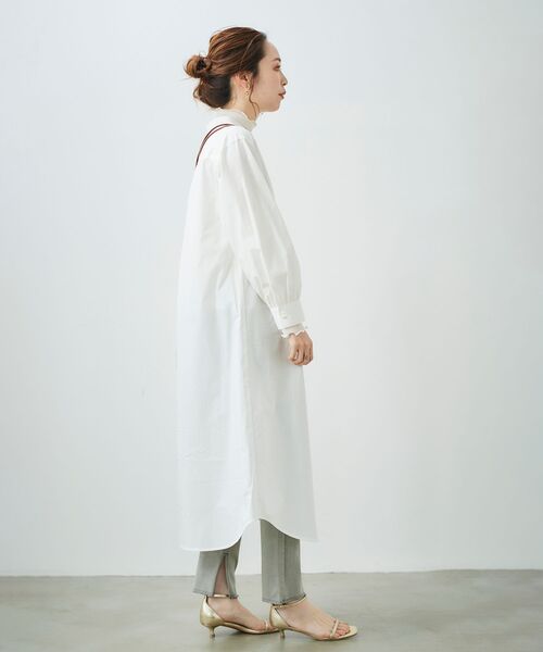 le.coeur blanc(ルクールブラン)の「2WAYストレッチデニムスリムパンツ(デニムパンツ・レディース・グレー/ブラック・36/38)」の7枚目の写真