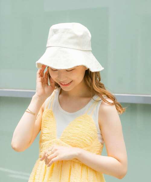 セール】ツイルフリンジバケットハット（ハット）｜SMELLY（スメリー