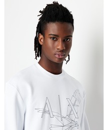 ARMANI EXCHANGE | 【A|X アルマーニ エクスチェンジ】イーグルデザイン　スウェットプルオーバー(スウェット)