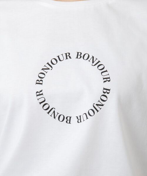 NOLLEY’S(ノーリーズ)の「プレーティング天竺ロゴプリントTシャツ(Tシャツ/カットソー・レディース・ホワイト系その他5/オフホワイト/ネイビー/ブラック/ホワイト系その他6/ホワイト系その他2/ホワイト系その他・38)」の22枚目の写真