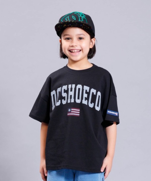 DC（ディーシー）の「DC/ディーシー キッズ Tシャツ YST231519（Tシャツ/カットソー・キッズ・レッド/ブラック/ホワイト・160cm/140cm/120cm/150cm/130cm）」の2枚目の写真