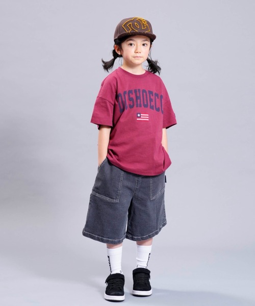 DC（ディーシー）の「DC/ディーシー キッズ Tシャツ YST231519（Tシャツ/カットソー・キッズ・レッド/ブラック/ホワイト・160cm/140cm/120cm/150cm/130cm）」の5枚目の写真