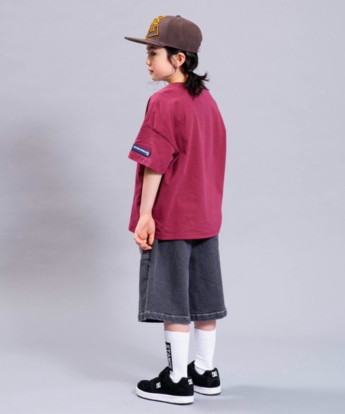 DC（ディーシー）の「DC/ディーシー キッズ Tシャツ YST231519（Tシャツ/カットソー・キッズ・レッド/ブラック/ホワイト・160cm/140cm/120cm/150cm/130cm）」の7枚目の写真