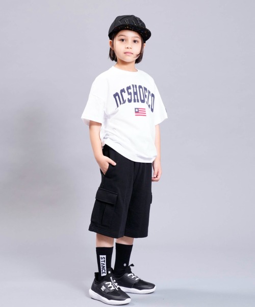 DC（ディーシー）の「DC/ディーシー キッズ Tシャツ YST231519（Tシャツ/カットソー・キッズ・レッド/ブラック/ホワイト・160cm/140cm/120cm/150cm/130cm）」の9枚目の写真