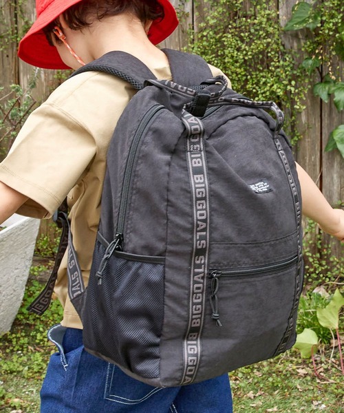 BAYFLOW(ベイフロー)の「FOデイリーデイパック(KIDS)(バックパック/リュック・キッズ・グリーン/ネイビー/ベージュ/ブラック・FREE)」の2枚目の写真