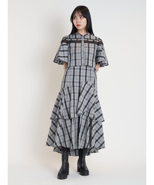 furfur 2WAY ティアードドレス FURFUR（ファーファー）の「2WAYティアードワンピース