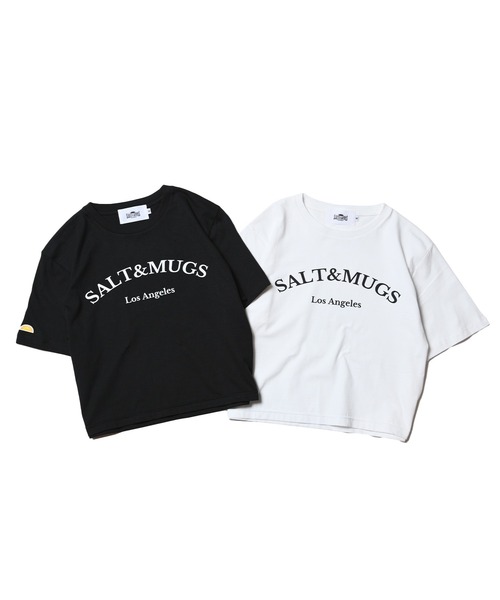 SALT&MUGS（ソルトアンドマグス）の「SML SPORTS TEE（Tシャツ/カットソー・メンズ・ホワイト/ブラック・LARGE/SMALL/MEDIUM）」の4枚目の写真