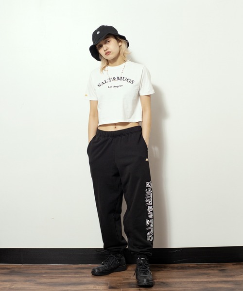 SALT&MUGS（ソルトアンドマグス）の「SML SPORTS TEE（Tシャツ/カットソー・メンズ・ホワイト/ブラック・LARGE/SMALL/MEDIUM）」の15枚目の写真