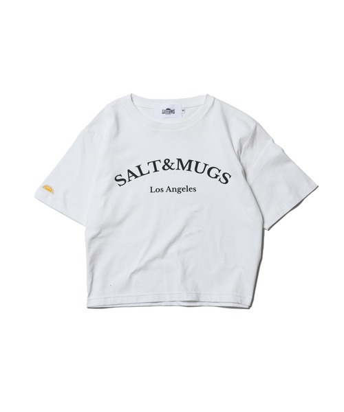 SALT&MUGS（ソルトアンドマグス）の「SML SPORTS TEE（Tシャツ/カットソー・メンズ・ホワイト/ブラック・LARGE/SMALL/MEDIUM）」の17枚目の写真