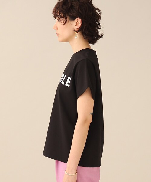 GALLEST(ギャレスト)の「AGREABLE Tシャツ(Tシャツ/カットソー・レディース・ブラック/ホワイト・38/13/05)」の5枚目の写真