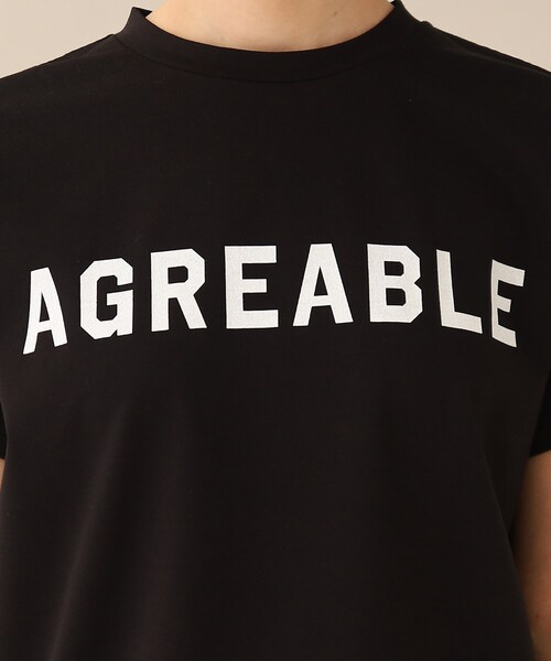 GALLEST(ギャレスト)の「AGREABLE Tシャツ(Tシャツ/カットソー・レディース・ブラック/ホワイト・38/13/05)」の10枚目の写真