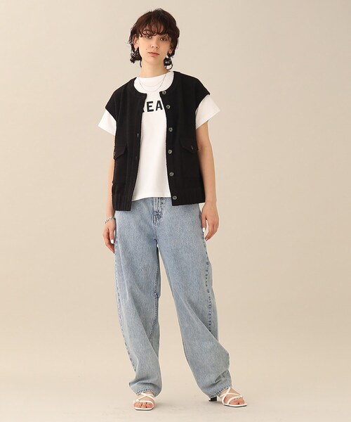 GALLEST(ギャレスト)の「AGREABLE Tシャツ(Tシャツ/カットソー・レディース・ブラック/ホワイト・38/13/05)」の17枚目の写真