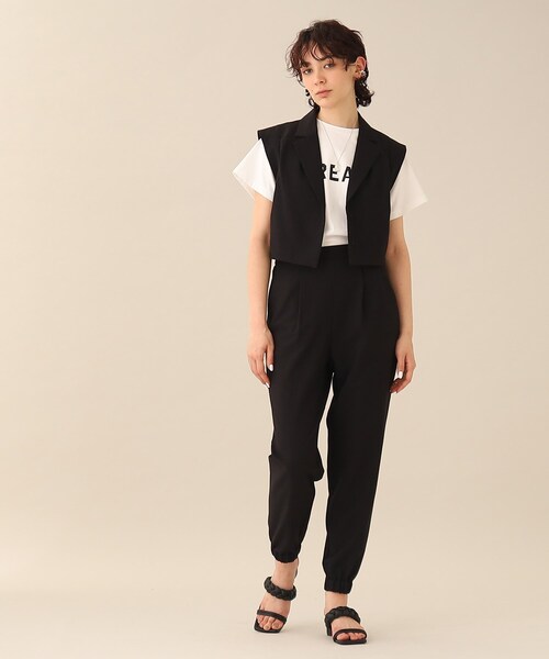 GALLEST(ギャレスト)の「AGREABLE Tシャツ(Tシャツ/カットソー・レディース・ブラック/ホワイト・38/13/05)」の18枚目の写真