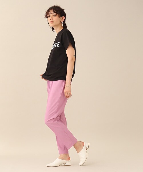 GALLEST(ギャレスト)の「AGREABLE Tシャツ(Tシャツ/カットソー・レディース・ブラック/ホワイト・38/13/05)」の21枚目の写真