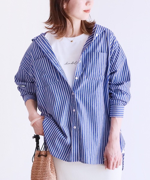 MARNI ブラックストライプシャツ MARNI ブラックストライプ 長袖シャツ 【公式通販】