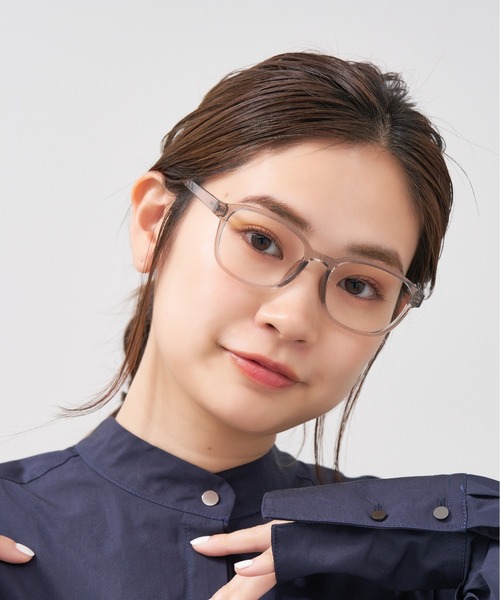 Zoff(ゾフ)の「ウェリントン型 メガネ| プラスチックフレーム|BASIC(ベーシック)(メガネ・メンズ・ダークグリーン/ブラウン/ライトグレー/ブラック・FREE)」の15枚目の写真