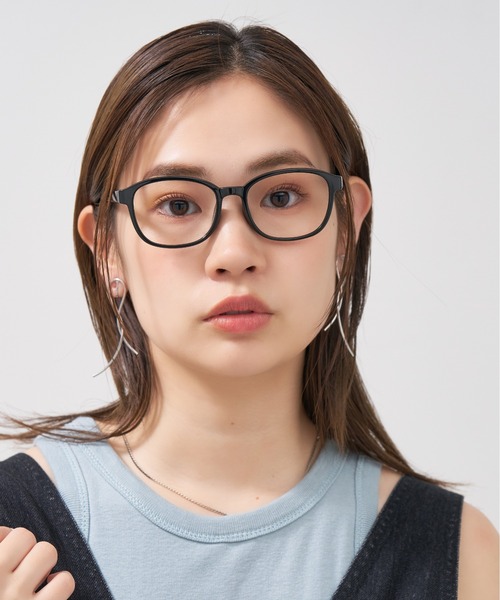 Zoff(ゾフ)の「ウェリントン型 メガネ| プラスチックフレーム|BASIC(ベーシック)(メガネ・メンズ・ダークグリーン/ブラウン/ライトグレー/ブラック・FREE)」の8枚目の写真