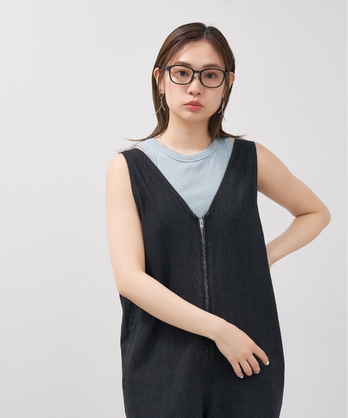 Zoff(ゾフ)の「ウェリントン型 メガネ| プラスチックフレーム|BASIC(ベーシック)(メガネ・メンズ・ダークグリーン/ブラウン/ライトグレー/ブラック・FREE)」の10枚目の写真