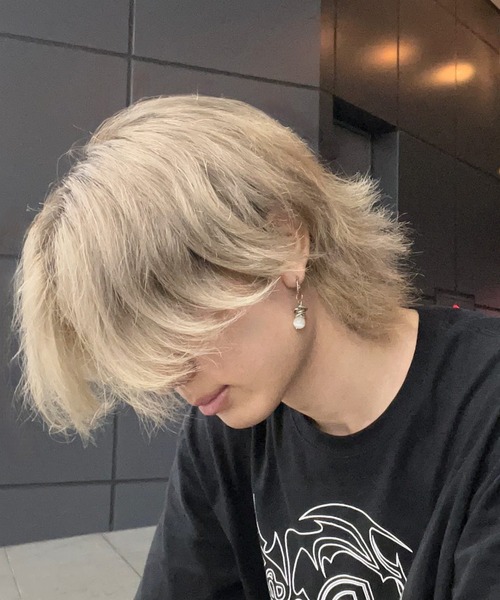 SBG（エスビー）の「SBG ストーン×リンクチェーンデザインピアス/イヤーカフ（ピアス（片耳用）・メンズ・シルバー系その他/シルバー・FREE）」の6枚目の写真