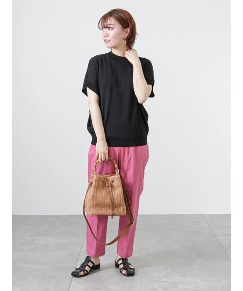 Lugnoncure(ルノンキュール)の「ストレッチテーパードパンツ(その他パンツ・レディース・ブルー/イエロー/ブラック/カーキ/ピンク・SMALL/MEDIUM/LARGE)」の22枚目の写真