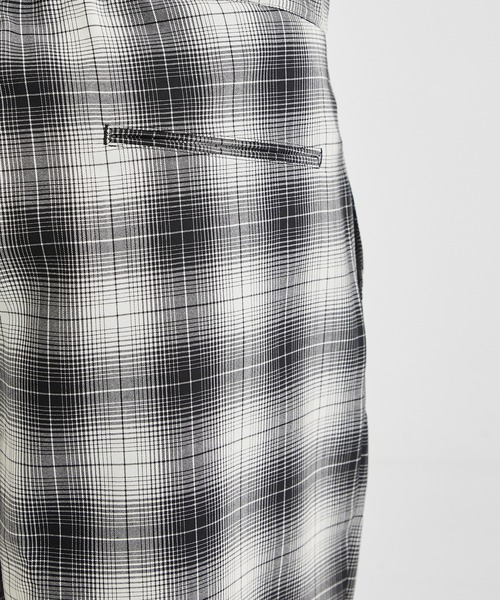 WELLDER（ウェルダー）の「【WELLDER/ウェルダー】Wide Silhouette Shorts（その他パンツ・メンズ・チェック/マルチ・3/4）」の14枚目の写真