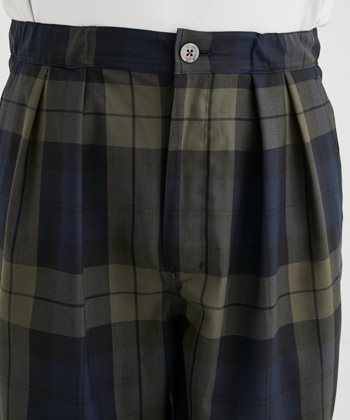 WELLDER（ウェルダー）の「【WELLDER/ウェルダー】Wide Silhouette Shorts（その他パンツ・メンズ・チェック/マルチ・3/4）」の15枚目の写真