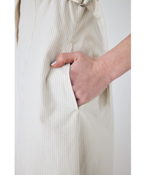Herma Laced Layered Belt Flare Dress ワンピース MOUSSY（マウジー）の「SIDE BELT FLARE DRESS（ワンピース